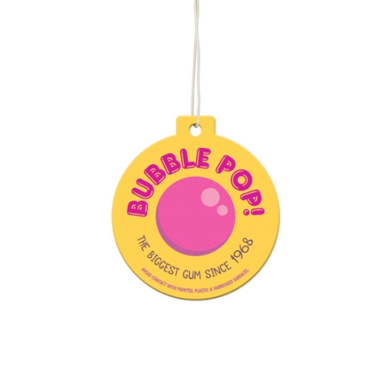 Custom Round Ornament Ball Shaped Air Fresheners with Logo WL1784