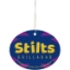 Custom Horizontal Oval Shaped Air Fresheners with Logo WL1785