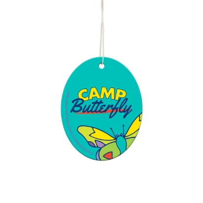 Custom Vertical Oval Shaped Air Fresheners with Logo WL1786