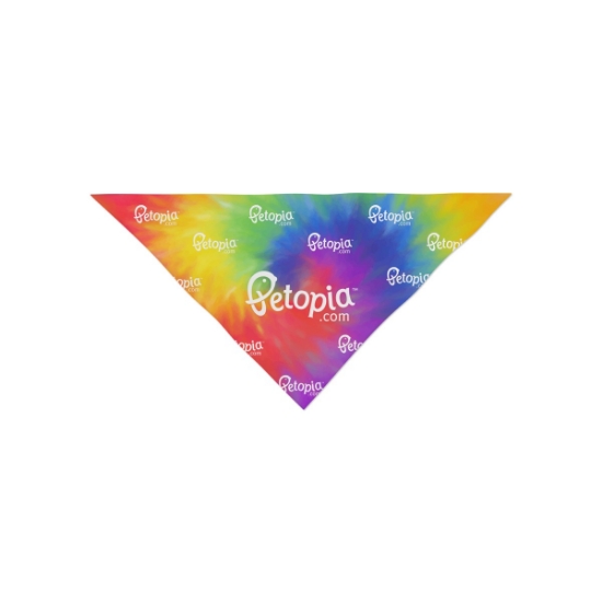 Custom Medium Full Color Custom Dog Bandanas with Logo WL1794M
