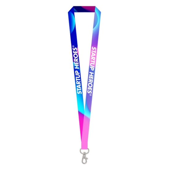 Custom 3/4 Full Color Lanyard with Logo WL1796