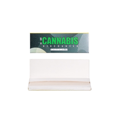 Custom 1 1/4 Rolling Papers- Quick Print Hemp with Logo WL1932X