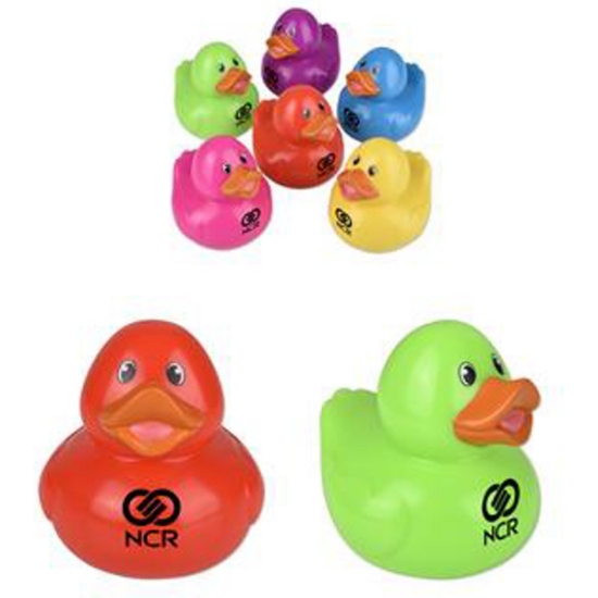 Custom 3 1/2 Rubber Ducks with Logo WL2035X