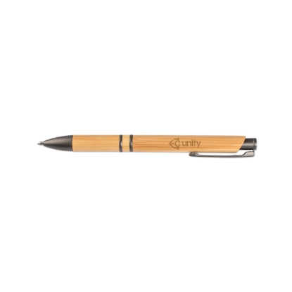Custom 3 Part Bamboo Pen with Logo WL2096X