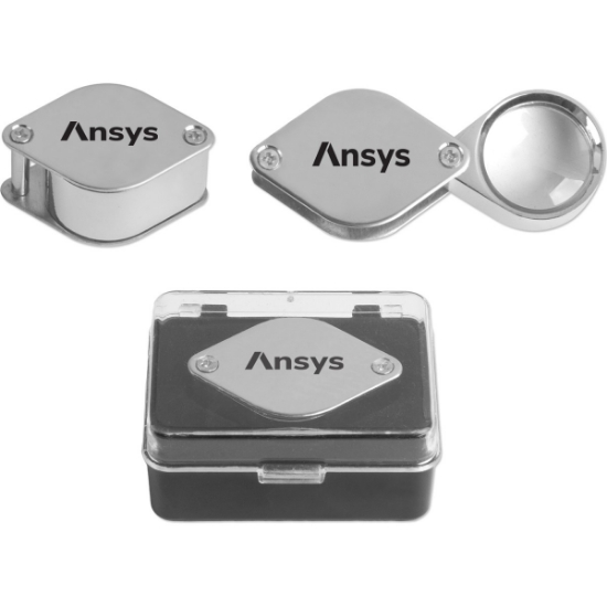 Custom Chrome Plated Loupe with Logo WL2116X