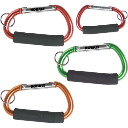 Custom 5 Jumbo Carabiner Keychains with Logo WL2118X