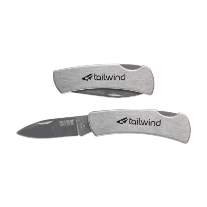 Custom 6 3/4 Stainless Steel Knife with Logo WL2121X
