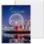 Custom 8 1/2 x 10 1/2 Full Color Composition Notebook- Wide Rules with Logo WL2147X