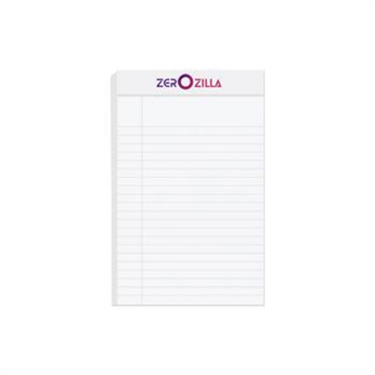 Custom 5 x 8 Legal Pad with Logo WL2150X