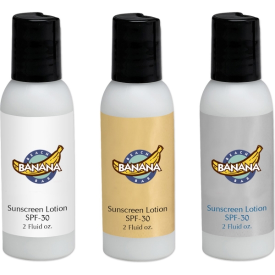 Custom 2 Oz. Sunscreen SPF 30 with Logo WL2203X