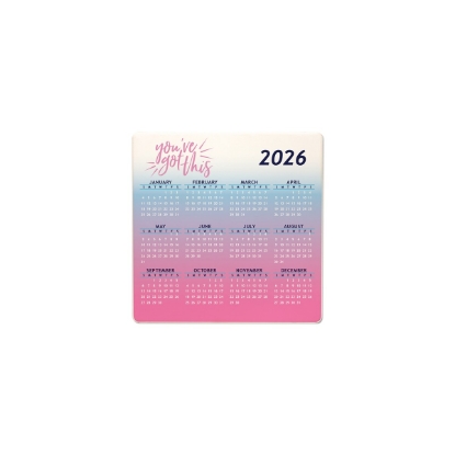Custom Calendar Stone Coaster with Logo WL2212X