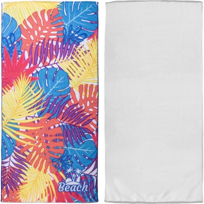 Custom 30 x 60 ProColor Pure Poly Beach Towel with Logo WL2227