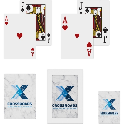Custom USA Made Playing Cards- Custom Backs with Logo WL2278