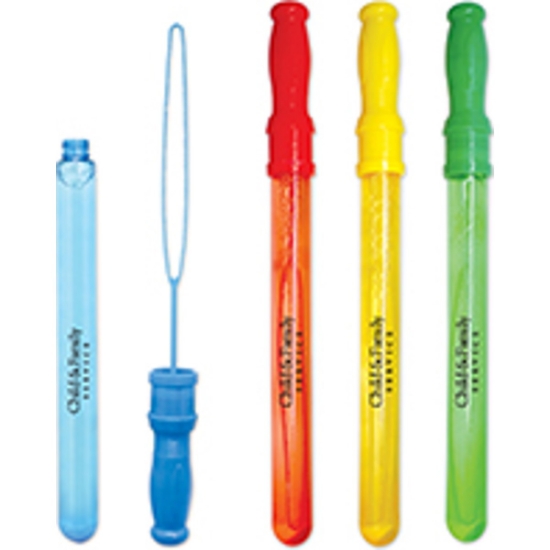 Custom 4 Oz. Bubble Wand Assortment with Logo WL836X