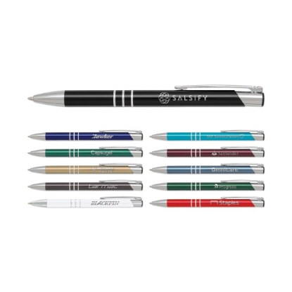 Custom Delane Laser Engraved Metal Pen with Logo APEN1