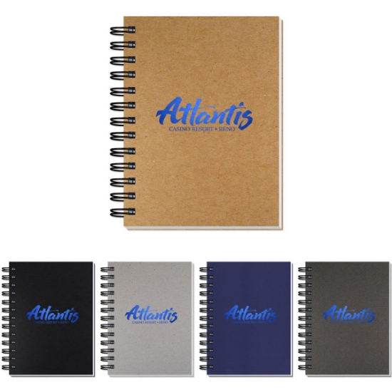 Custom 5 x 7 Recycled Journal (100 pages) with Logo DLNOTE7