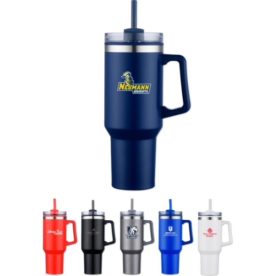Custom 40 Oz. Travel Mug with Logo DRK19