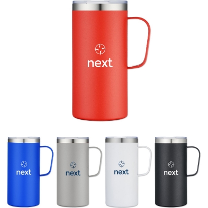 Custom 20 Oz. Camp Mug with Logo DRK7