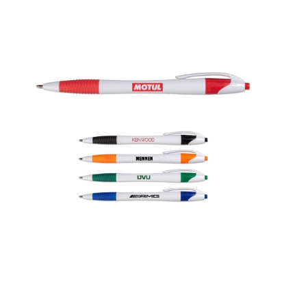 Custom Honesty Pen with Color Grip with Logo HIPEN4