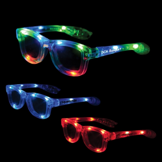 Custom LED Iconic Glasses with Logo LEDISG