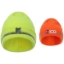 Custom 12 Folded Safety Beanie with Reflective Threads with Logo MACBEA