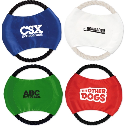 Custom Dog Rope Throwing Toy with Logo PETROP