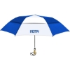Promotional The Compact Vented Umbrella Royal Blue/White SBFGUM
