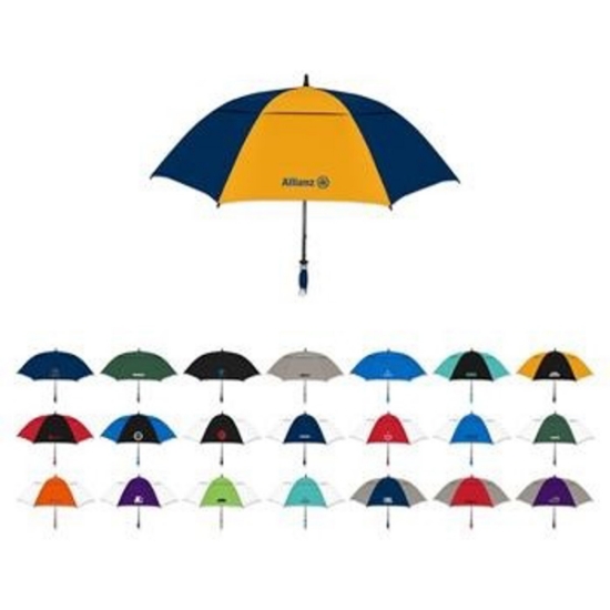 Custom Hurricane Vented Pro Golf Umbrella with Logo SBVGUM