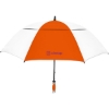 Promotional Hurricane Vented Pro Golf Umbrella Orange/White SBVGUM