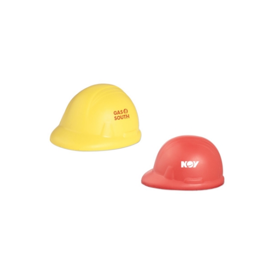 Custom Construction Helmet Stress Reliever with Logo STSCON