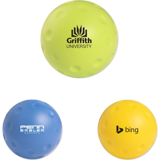 Custom Pickleball Stress Reliever with Logo STSPKL