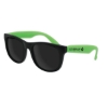 Promotional Kids Classic Sunglasses Neon Green/Black SUNKCL