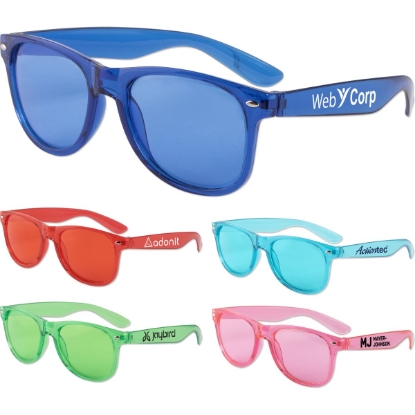 Custom Translucent Sunglasses with Matching Lens with Logo SUNTRN