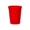 Promotional 16 Oz. Smooth Colored Stadium Cup Red TDRK2