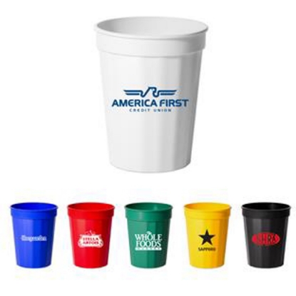 Custom 16 Oz. Ribbed Stadium Cup with Logo TDRK5
