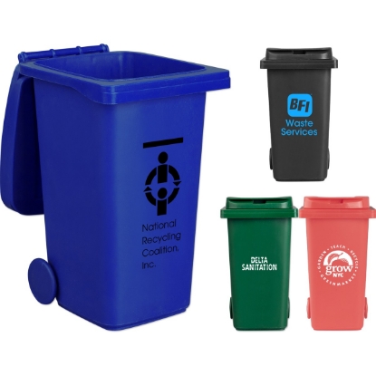 Custom Trash Can Pencil Holder with Logo TSHCAN