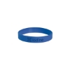 Promotional USA Debossed Silicone Bracelet Blue USADEB
