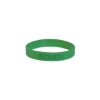 Promotional USA Debossed Silicone Bracelet Green USADEB