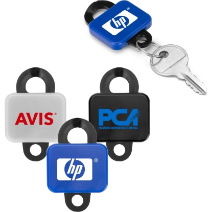 Custom EZ Key Clip Snap-On Keychain with Logo A4055