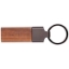 Custom Belmont Wood Key Chain with Logo A7007