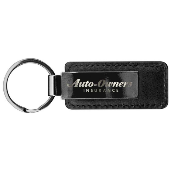 Custom The Gunmetal Hanford Key Chain with Logo A7013