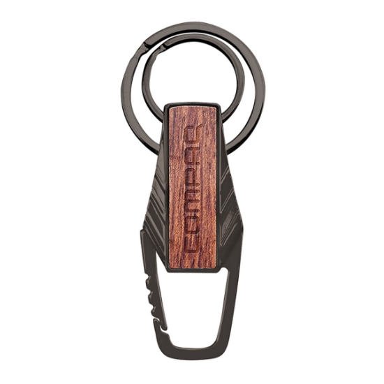 Custom Silverlake Wood Key Chain with Logo A7020
