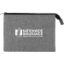 Custom Heathered Reusable 3-Pocket EVA Pouch with Logo B104