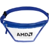 Promotional Clear PVC Fanny Pack - Standard Blue/Clear B110