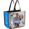 Promotional 16 x 14 Laminated Full-Color Tote Bag White B201