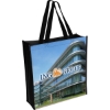 Promotional 13 x 13 Laminated Full-Color Tote Bag White B204