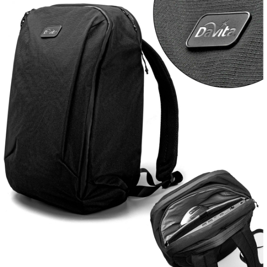 Custom Waste2Gear Recycled Ocean Plastic Fabric Backpack with Logo B630