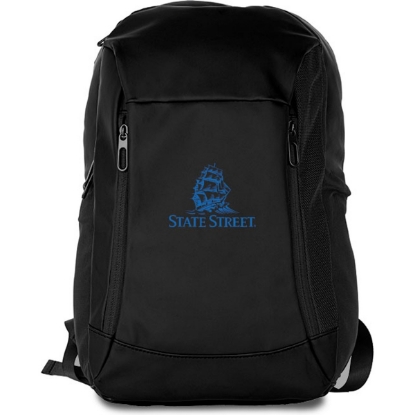Custom PU Leatherette Water Resistant Backpack with Logo B652