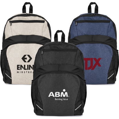 Custom OceanTide Recycled Backpack with Logo B670