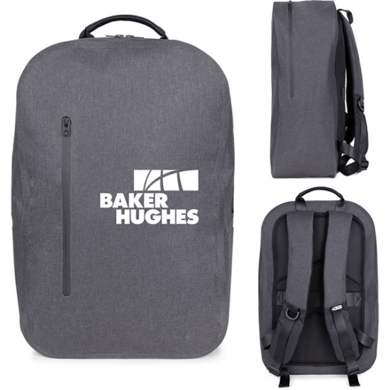 Custom RainGuard Side Pocket Backpack with Logo B678